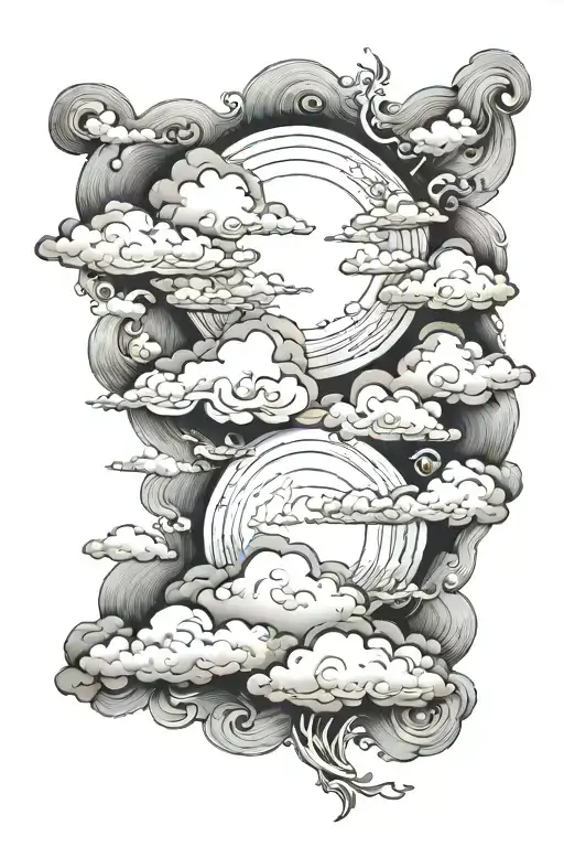 Quote With Clouds Surrounding