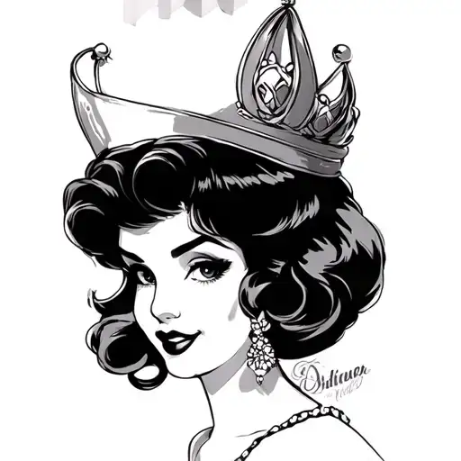 Pinup Princess Peach