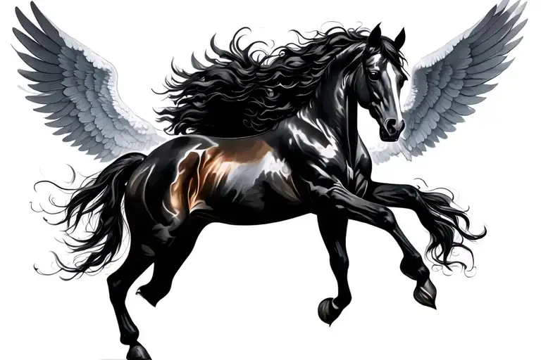 9 Horse With Wings Flying