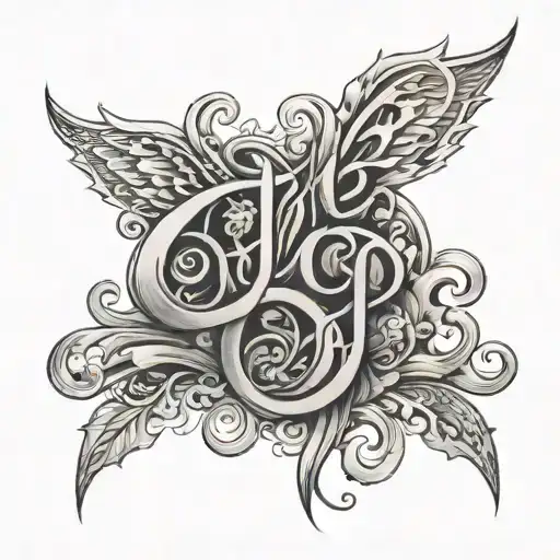 Luis Fancy Script Detail