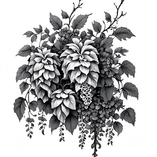 Vines And Wisteria Wrapping