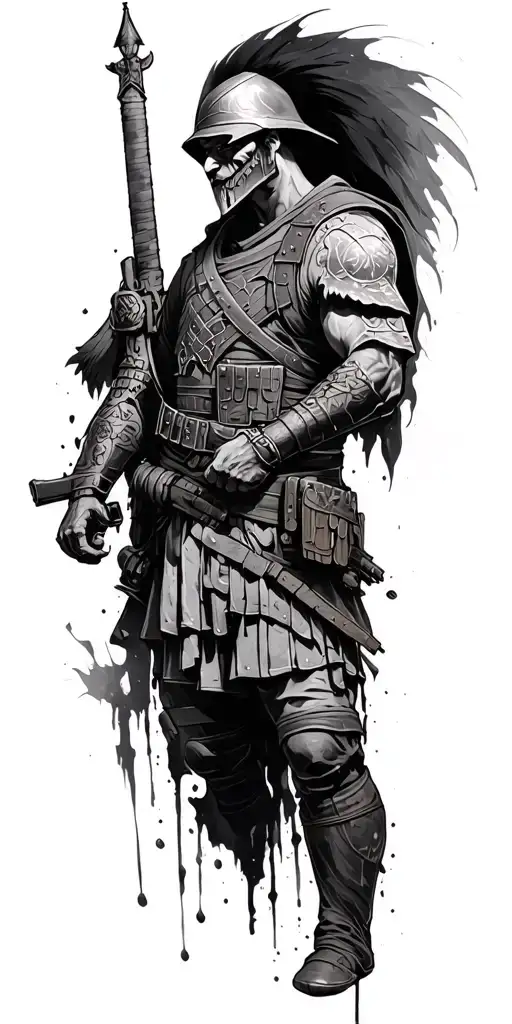 Something Cold Like A Warrior Soldier