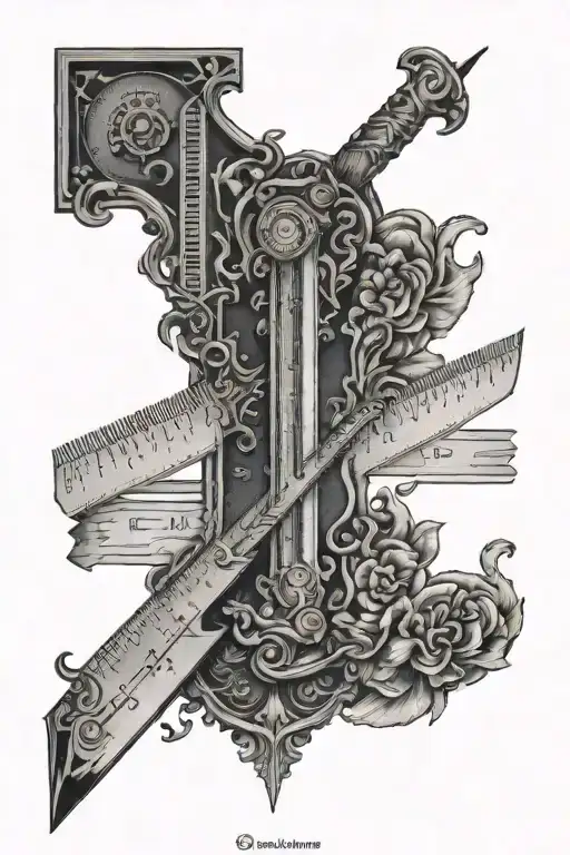 Ruler Measuring Device