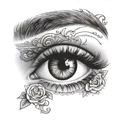 My Girlfriend Eyes Looking