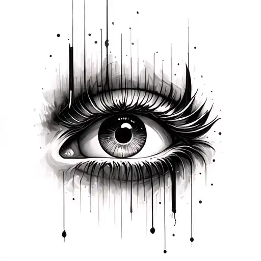 Complicated Eye That Makes Mysterious Vibe