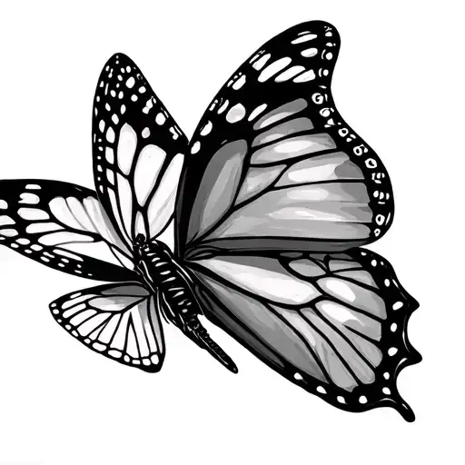 3 Butterflies Trippy