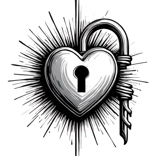 Heart Shaped Lock