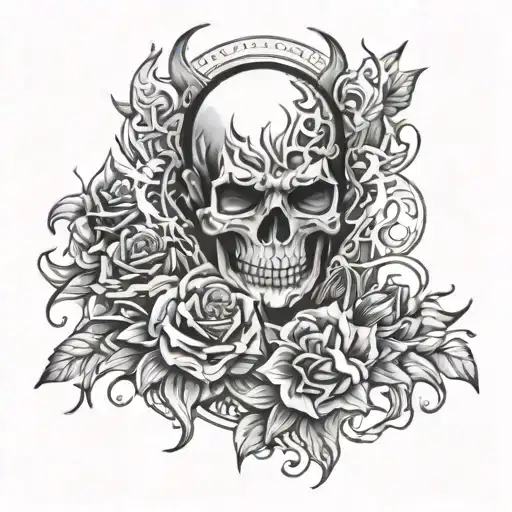 Manly Tattoo Design