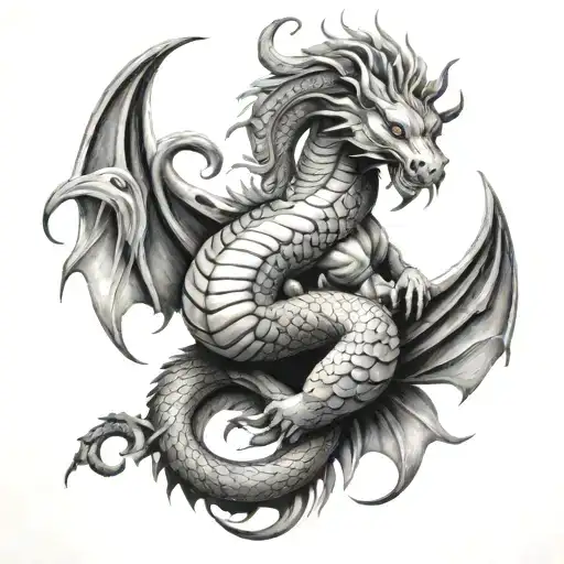 Chimera With Scorpion Tail Instead Of A Snakes Holding A Libra On The Tip Of The Tail