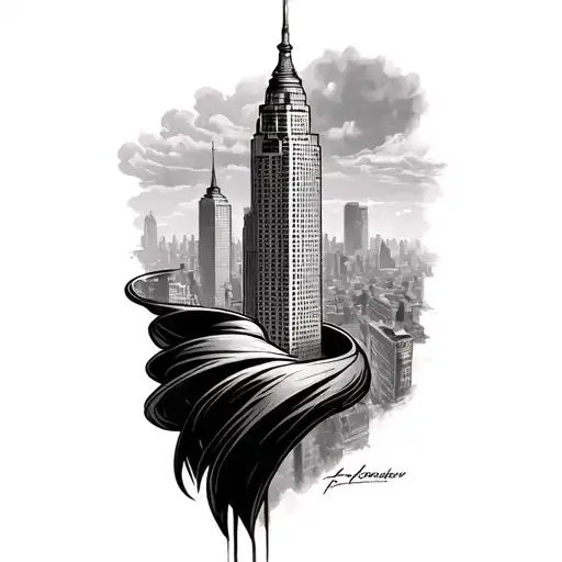 Skyscraper Twisting Around My Arm