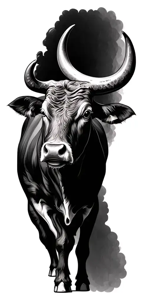 Bull With Bull Ring