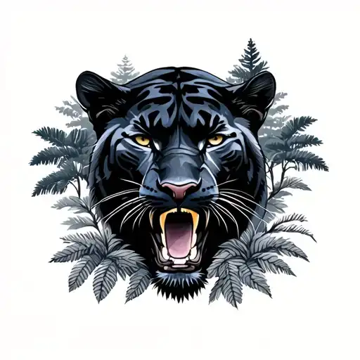 Panthers And Trees