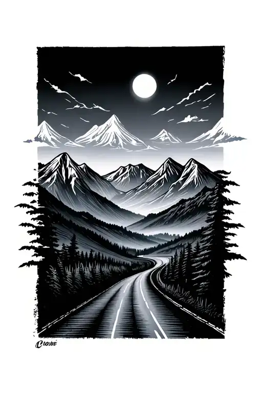 Road To Mountains