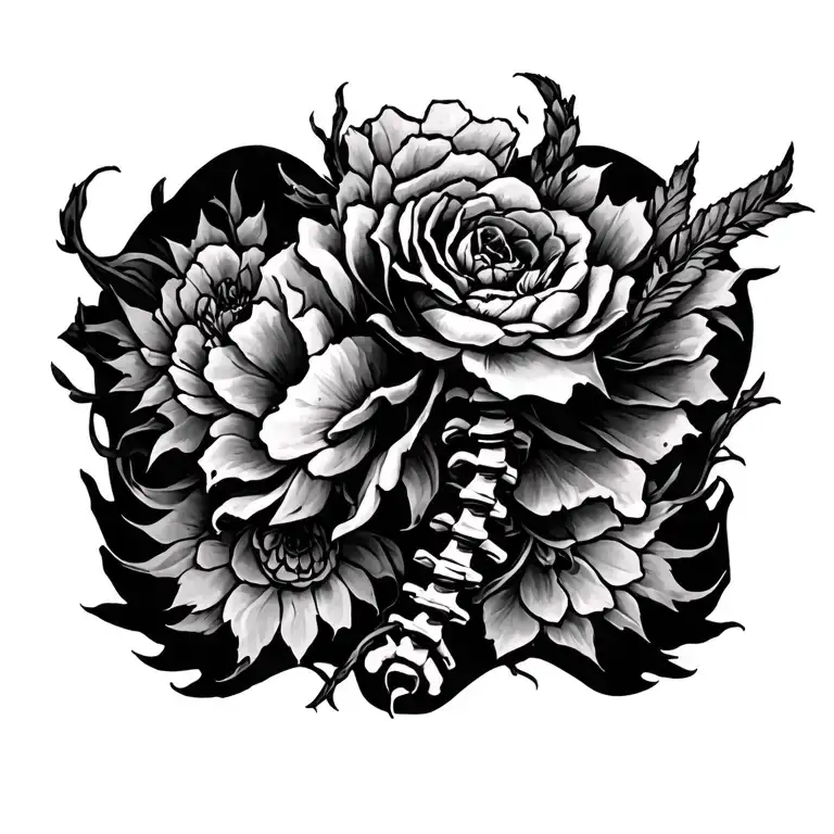 Graycee Lee Wright Spine Long