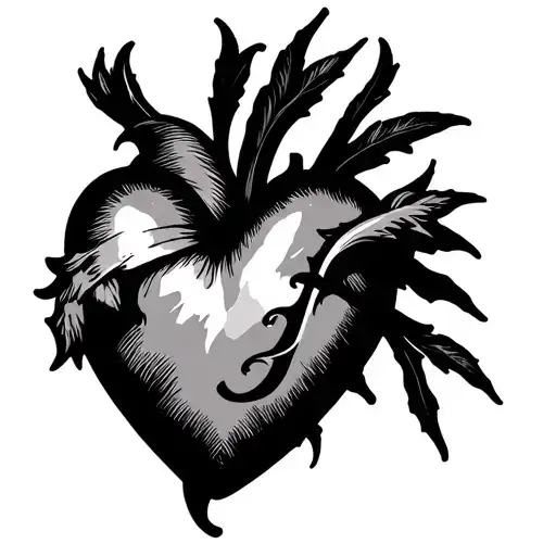 Heart With A J