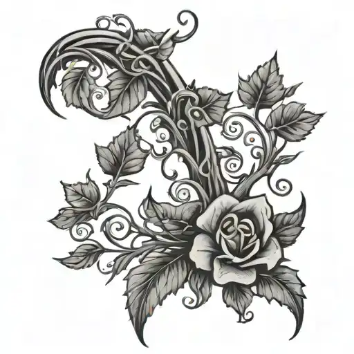 Vines Going Around The Arm