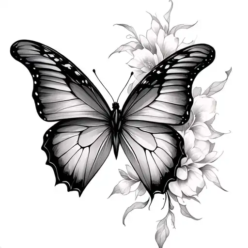 Butterfly Emerging