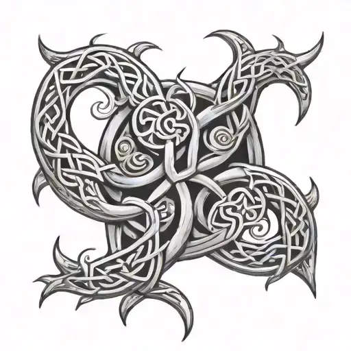 Celtic Symbol For Mother And Son In Cyber Sigilism