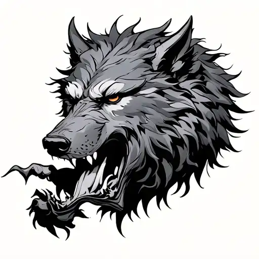 Fenrir Eating Sun Rays