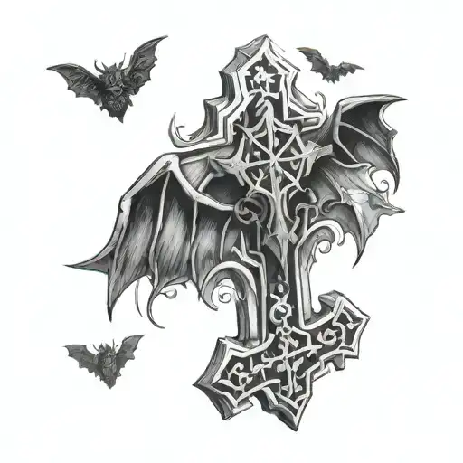 Bats And Crosses Mixed