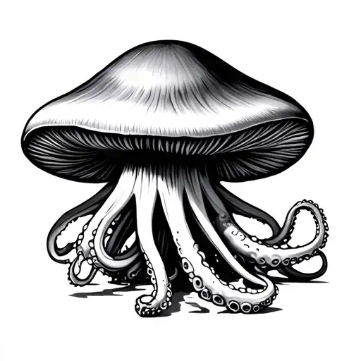 Childlike Mushroom Squid
