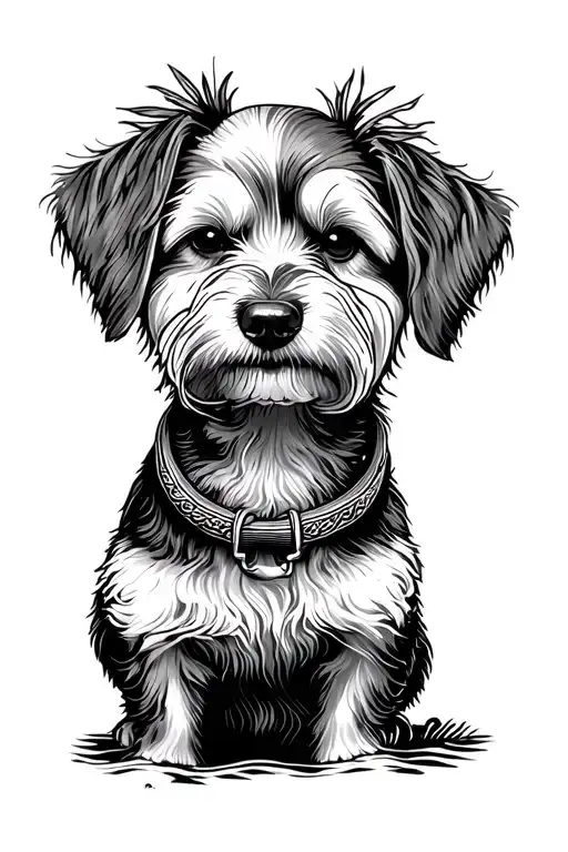 Pet Collar Beach Sunset