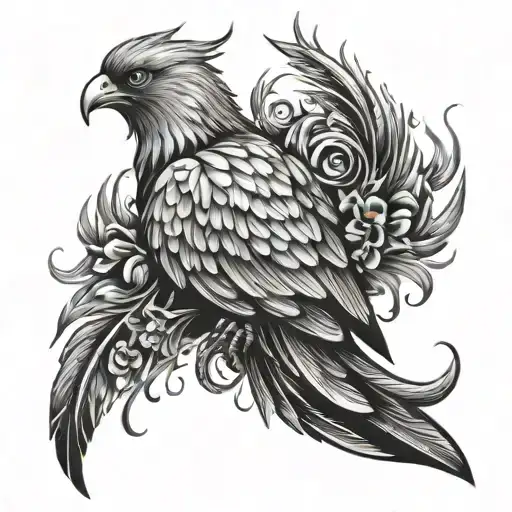 Phoenix With Fethers