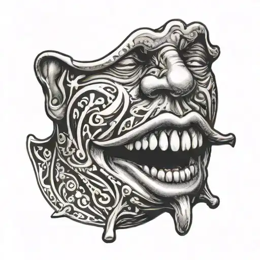 Toilet Around Mouth Open