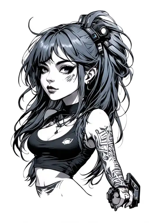 Lucy From The Animecyberpunk Edgerunner