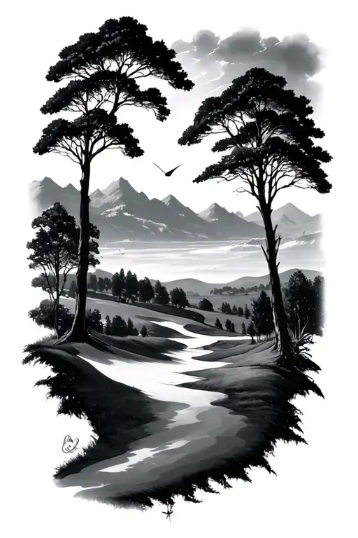 Golf Course Landscape