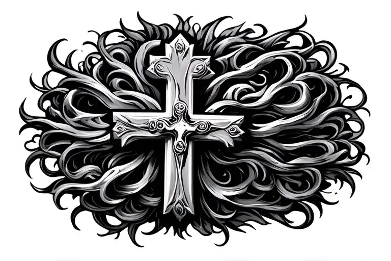 Subtle Christain Cross