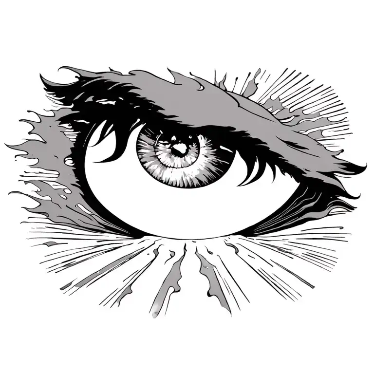 Radiating Sun Shining Light