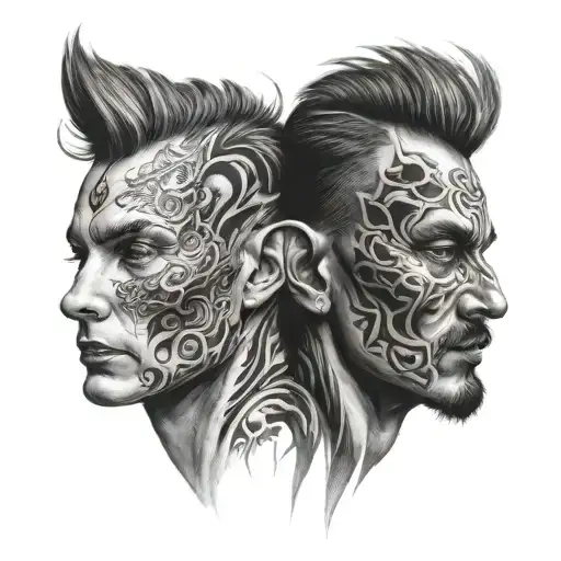 Double Face Morphing