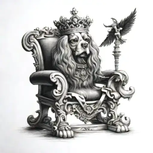 Throne E King Charles
