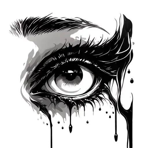 Crying Eyes Cyber Sigilism