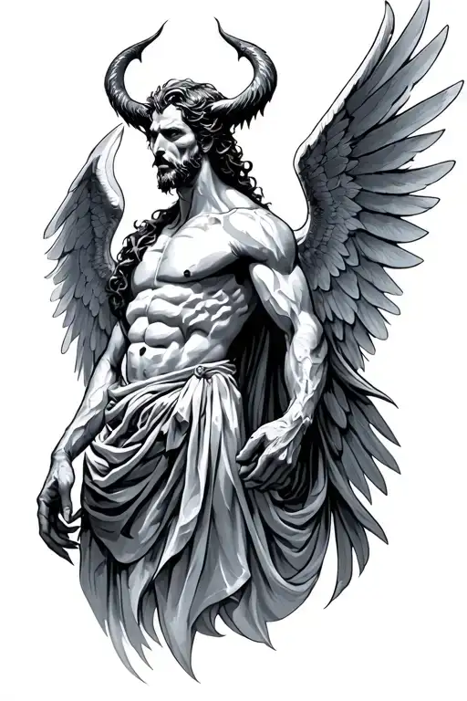 Lucifer With Wings