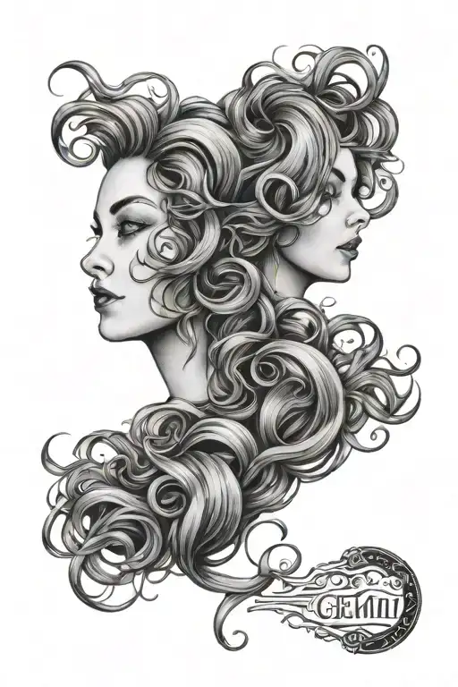 Gemini Sisters Hair