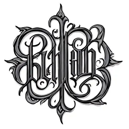 Two Word Ambigram Generator