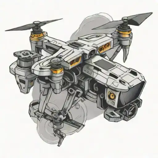 Mavic Drone Flying