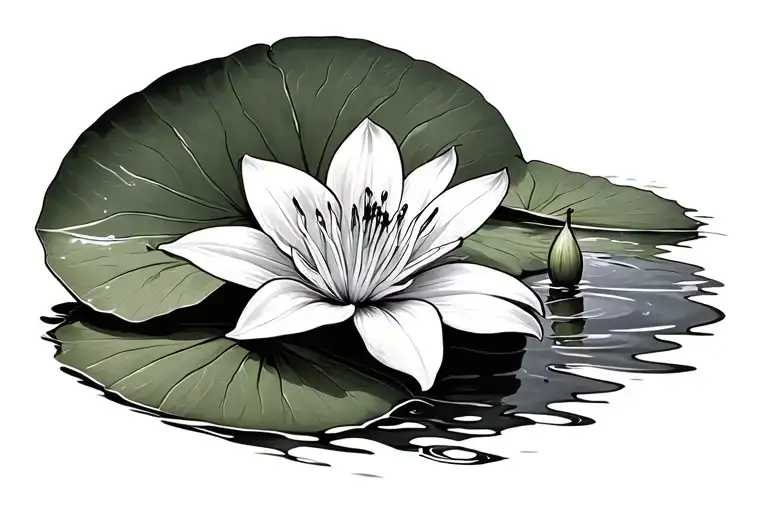 Spider Lily Pad