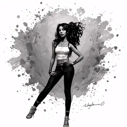 Louder Girl Standing