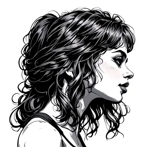 Louder Girl Side Profile