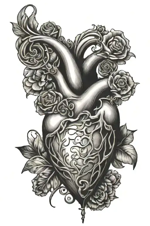 Heart Carried On Shoulder