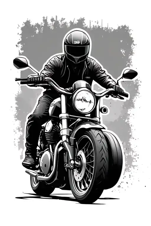 Motorcycles With A Driver