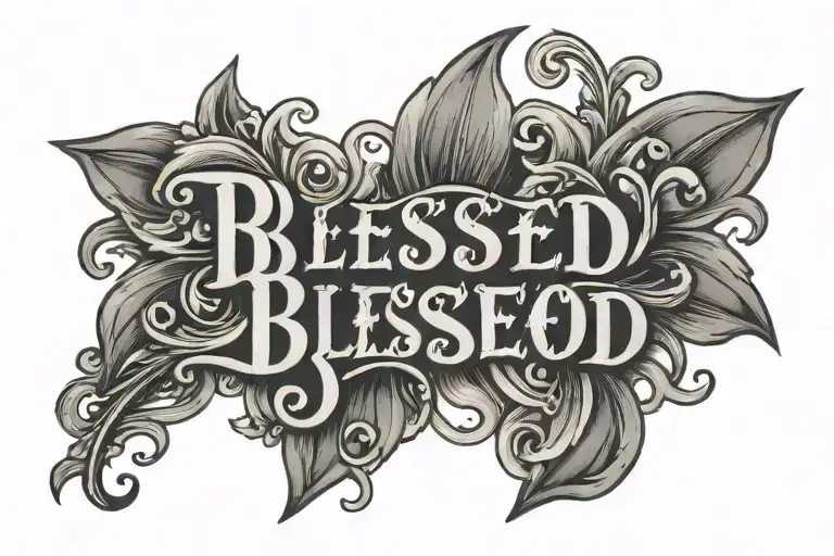 Blessed Written