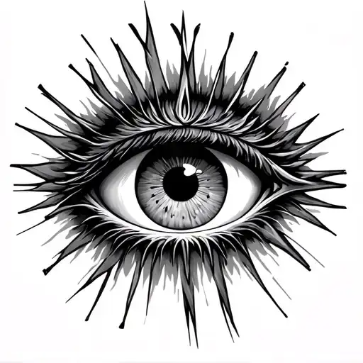 All Seeing Eye And 3 Roman Numerals