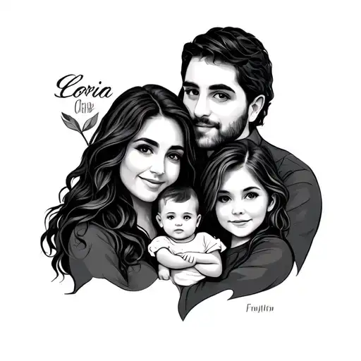 Family Tattoo Cora Gavin Loren