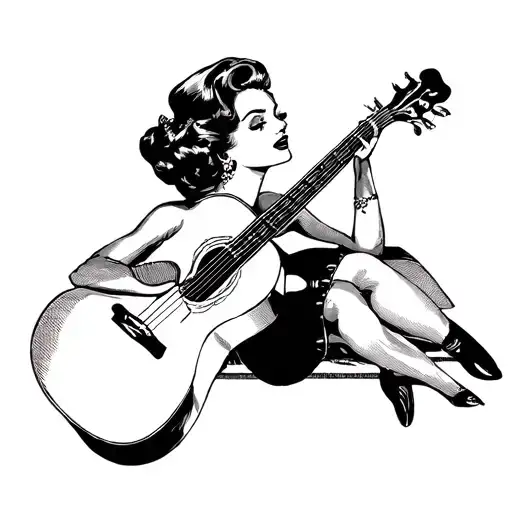 Musical Theatre Pinup Girl