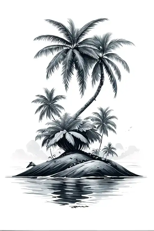 Tropic Island Surrounded