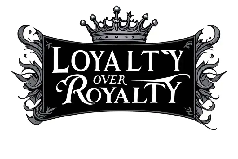 Loyalty Over Royalty